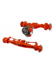 Запчасти KOMATSU WB93r-2, wb93r-5, wb97r-2,wb97r-5 передний мост